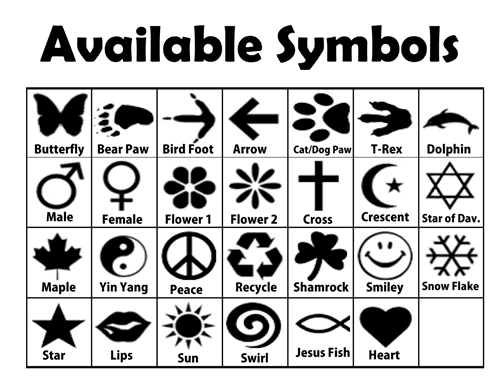 infradito simboli
