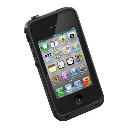 LifeProof per iPhone 4 e 4S impermeabile nero