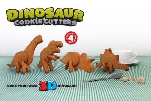 formine biscotti dinosauri 3d 2