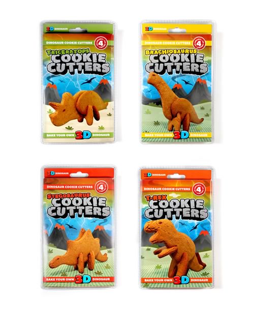 formine biscotti dinosauri 3d 4