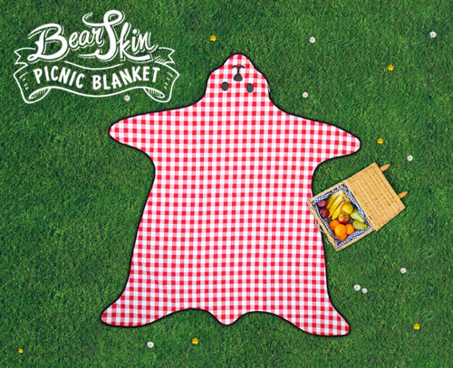 Bear Skin picnic blanket - coperta da picnic