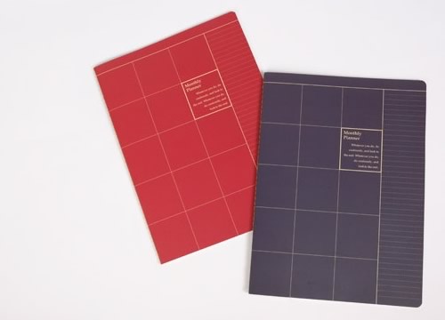 Planner mensile notebook
